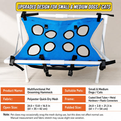 Komavic Pet Grooming Stand Hands-Free Nail Trimming