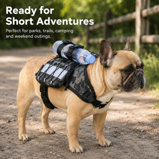 Komavic Dog Backpack Harness Tactical Hiking Pack