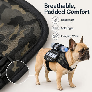 Komavic Dog Backpack Harness Tactical Hiking Pack