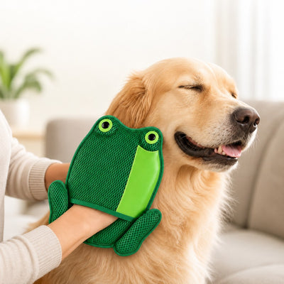 Froggy Pet Hair Removal Mitt for Cats & Dogs