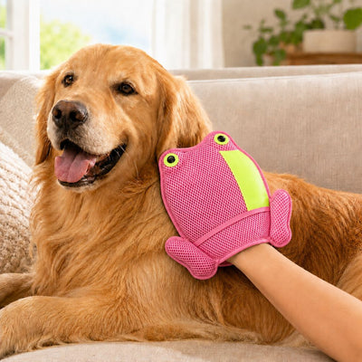 Froggy Pet Hair Removal Mitt for Cats & Dogs