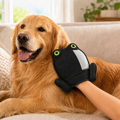 Froggy Pet Hair Removal Mitt for Cats & Dogs