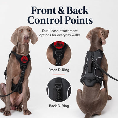 Komavic Escape-Resistant Dog Harness AirTag Holder
