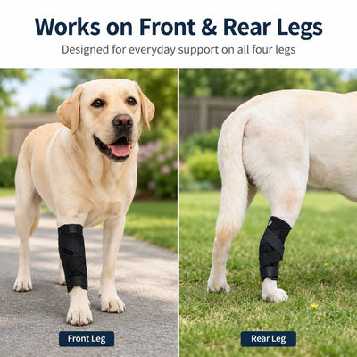 Komavic Dog Leg Support Brace Recovery & Wound Protection