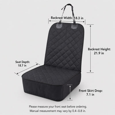 Komavic Front Seat Pet Car Seat Cover