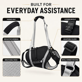 Komavic Full-Body Dog Lift Harness Senior Mobility Support