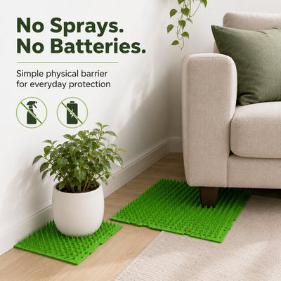 Green Cat Deterrent Mat