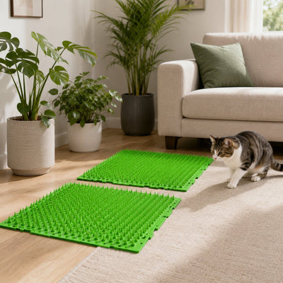 Green Cat Deterrent Mat