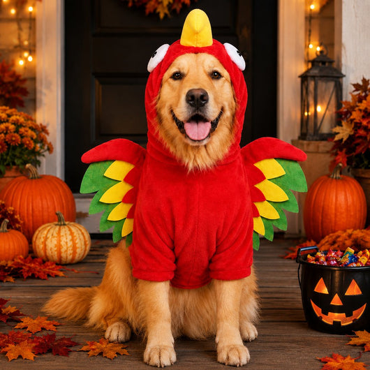 Komavic Halloween Turkey Costume for Dogs & Cats
