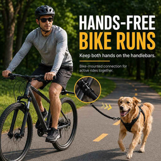 Komavic Hands-Free Dog Bike Leash