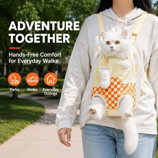 Hands-Free Cat Carrier Backpack