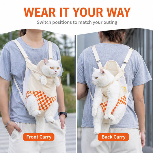 Hands-Free Cat Carrier Backpack