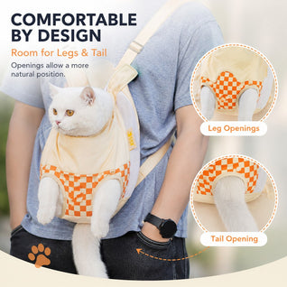 Komavic Cat Carrier Backpack Hands-Free Travel Comfort