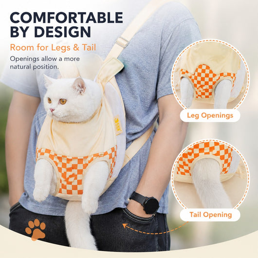 Hands-Free Cat Carrier Backpack