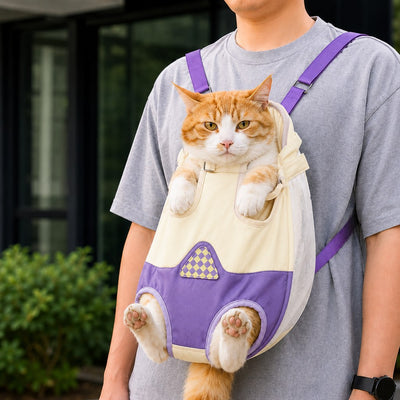 Hands-Free Cat Carrier Backpack