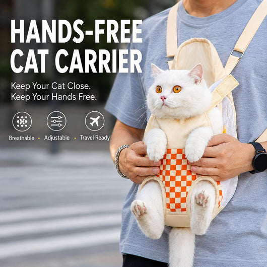Hands-Free Cat Carrier Backpack