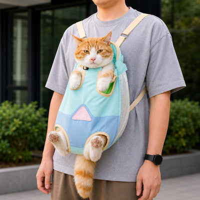 Hands-Free Cat Carrier Backpack