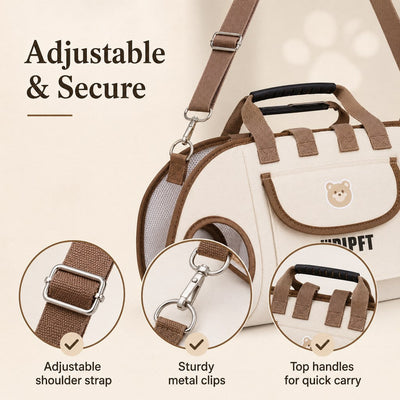 Komavic Hands-Free Small Dog Carrier Bag