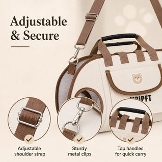 Komavic Hands-Free Small Dog Carrier Bag