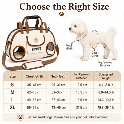Komavic Hands-Free Small Dog Carrier Bag