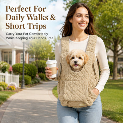 Komavic Hands-Free Front Pet Carrier Backpack