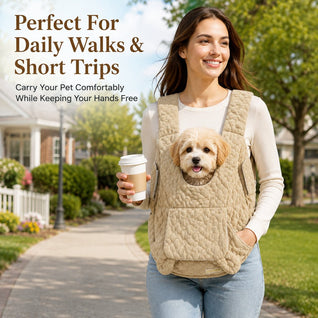 Komavic Hands-Free Front Pet Carrier Backpack