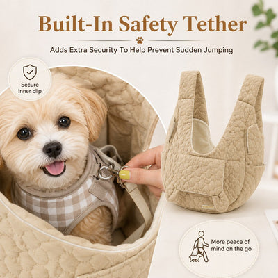 Komavic Hands-Free Front Pet Carrier Backpack
