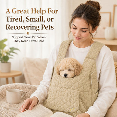 Komavic Hands-Free Front Pet Carrier Backpack