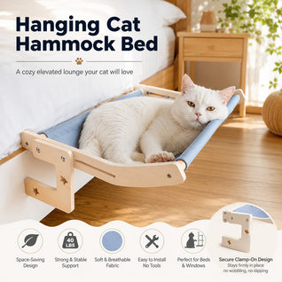 Komavic Bedside Hanging Cat Hammock