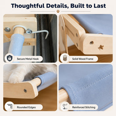 Komavic Bedside Hanging Cat Hammock