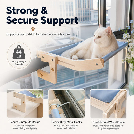 Komavic Bedside Hanging Cat Hammock