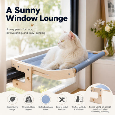 Komavic Bedside Hanging Cat Hammock