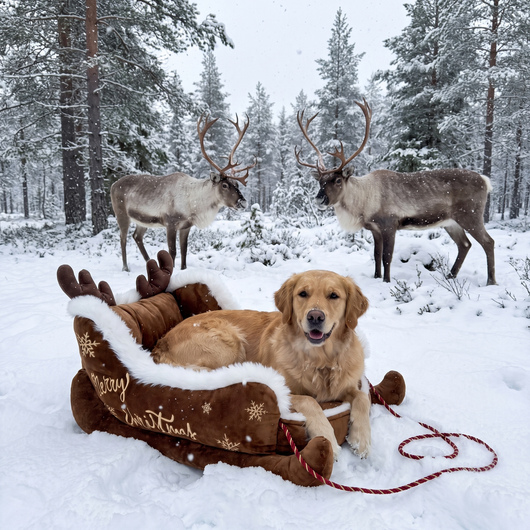 Komavic Christmas Pet Bed