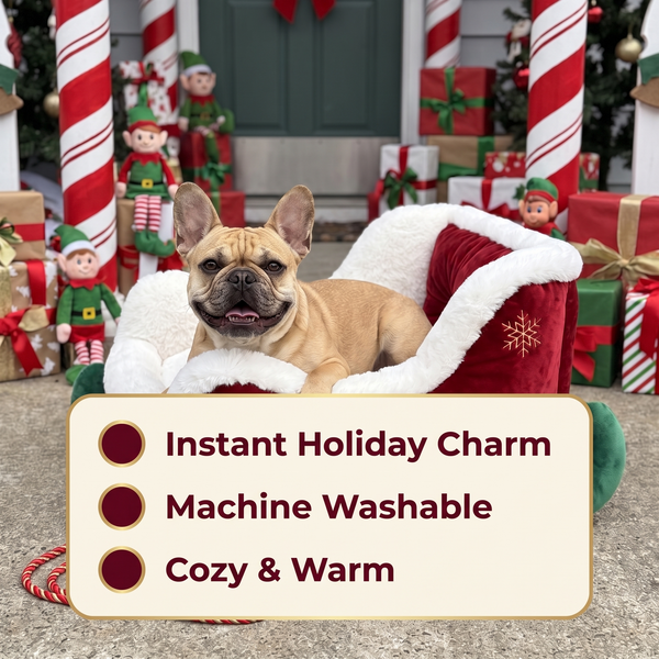 Komavic Christmas Pet Bed