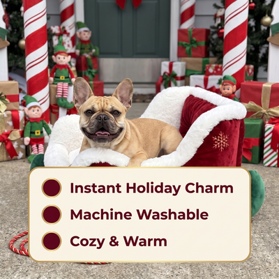 Komavic Christmas Pet Bed