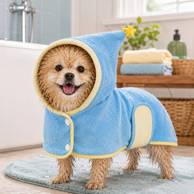 Komavic Hooded Pet Drying Robe