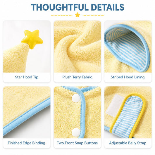 Komavic Hooded Pet Drying Robe