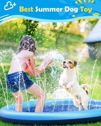 Anti-Slip Splash Pad Play Pool for Pets