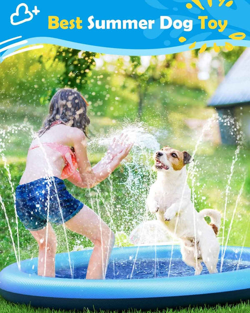 Enjoy Summer Fun with Our Anti-Slip Splash Pad for Pets