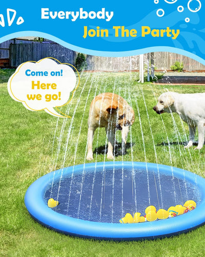 Anti-Slip Splash Pad Play Pool for Pets