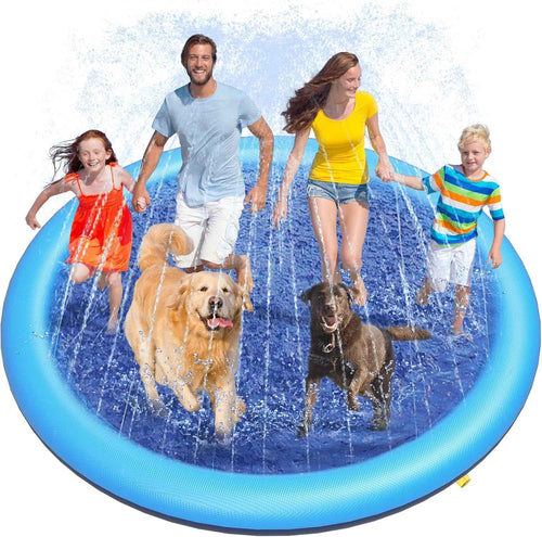 Enjoy Summer Fun with Our Anti-Slip Splash Pad for Pets