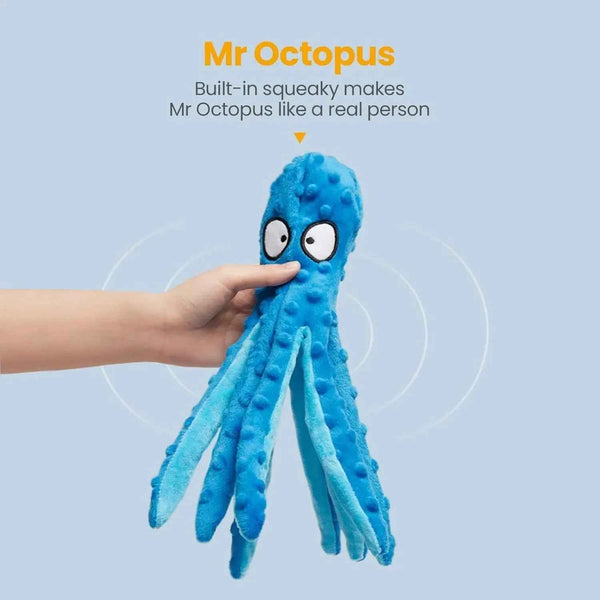 Squeaky Octopus Dog Toys