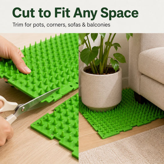 Green Cat Deterrent Mat