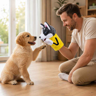 Komavic Interactive Pet Puppet Boxing Play & Sound Toy