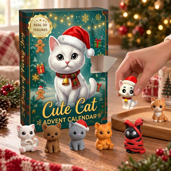 Komavic 3D Cat Advent Calendar