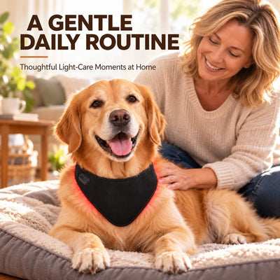 Komavic Dog Red Light Neck Wrap