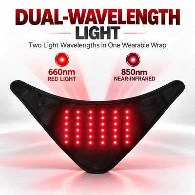 Komavic Dog Red Light Neck Wrap