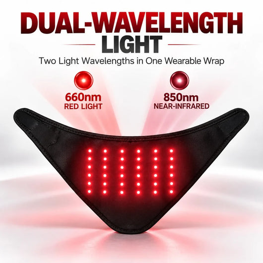 Komavic Dog Red Light Neck Wrap