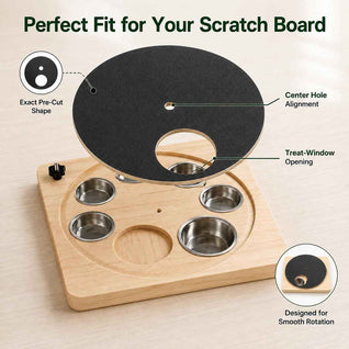 Komavic Replacement Sandpaper for Dog Nail Scratch Board