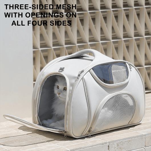 Komavic Large Capacity Travel Trolley Backpack Portable Pet Carrier Suitcase
